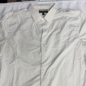 Bonobos Tech White Casual Button Down Shirt
